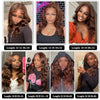 Body Wave Bundles with Closure #4 Brown Colored 1/3/4PCS Human Hair Extensions 100% Unprocessed Virgin Human Hair Weave Bundles